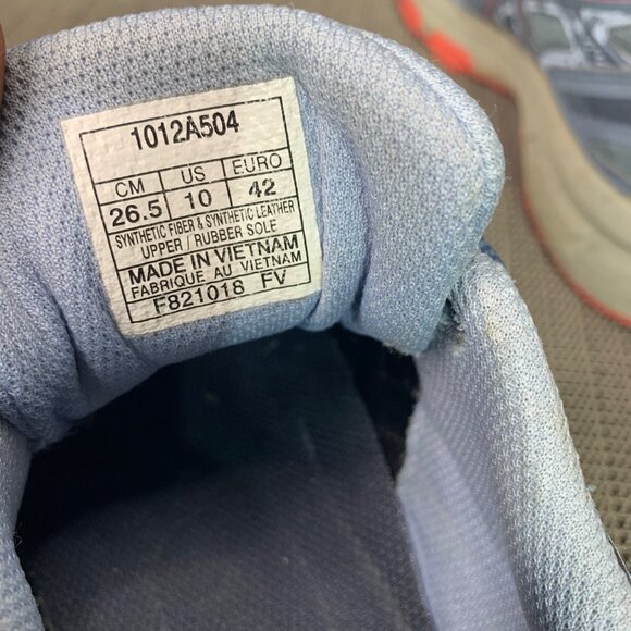 Asics Gel-Venture 6 Womens Size 10 Gray & Orange Running Shoes - Picture 5 of 9